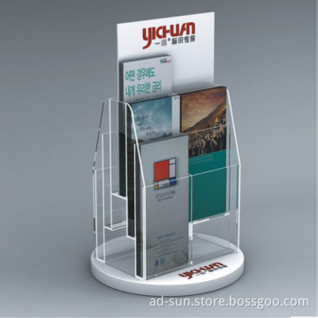 Acrylic Brochure Holder, Display Stand for Sell